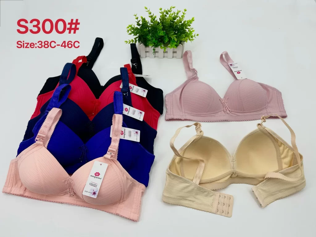 Wholesale Plus Size Striped Bra C Cup (S300) - China lingerie manufacturer & supplier