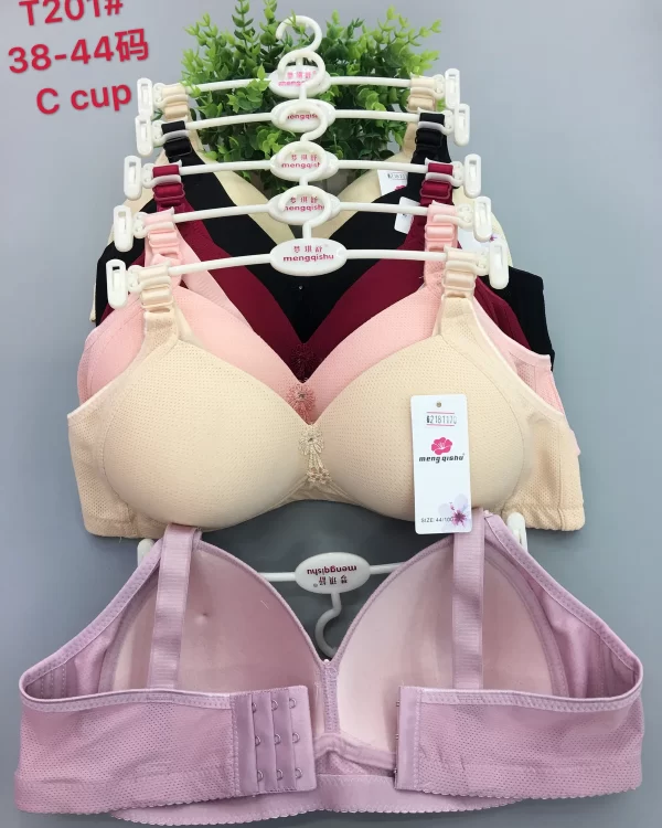 Wholesale Plus Size bra C cup model T201 from factory 218 - China lingerie manufacturer & supplier