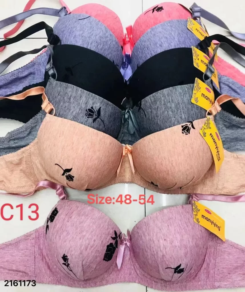 Wholesale Plus Size Floral Print Bra (C13) - China lingerie manufacturer & supplier