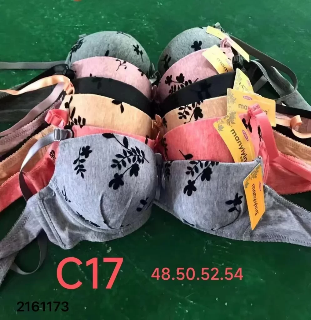Wholesale Plus Size Floral Print Bra (C17) - China lingerie manufacturer & supplier