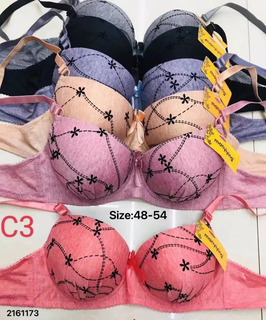 Wholesale Plus Size Floral Print Bra (C3) - China lingerie manufacturer & supplier