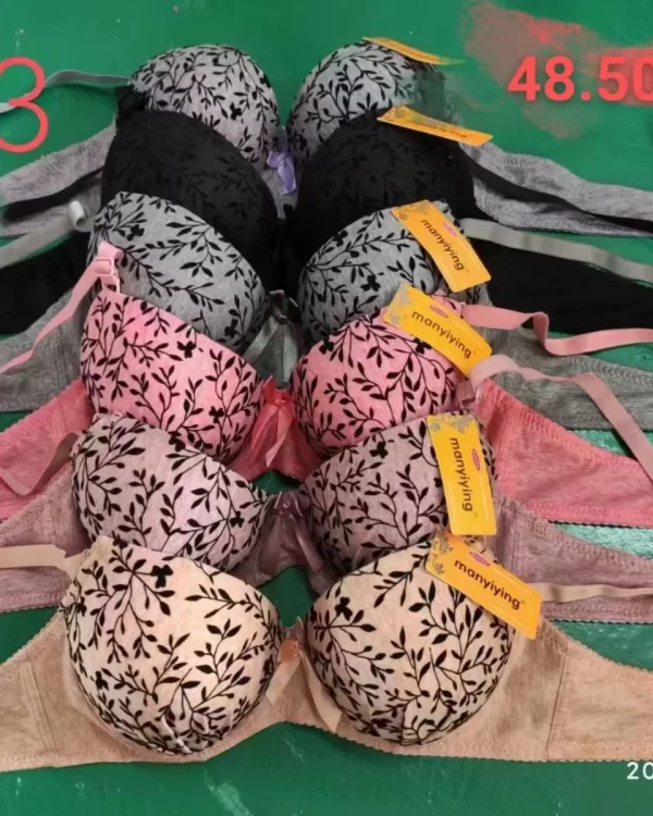 Wholesale Plus Size Floral Print Bra (C43) - China lingerie manufacturer & supplier