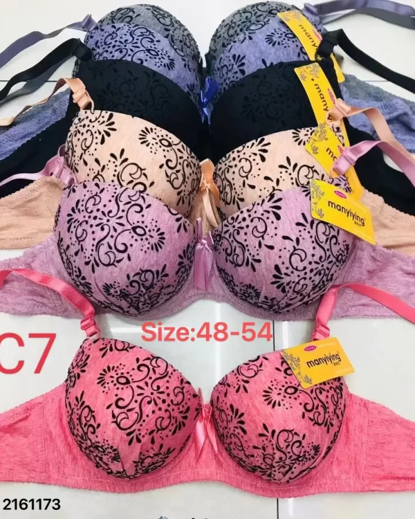 Wholesale Plus Size Floral Print Bra (C7) - China lingerie manufacturer & supplier