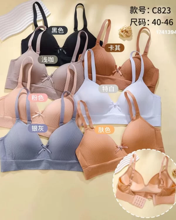 Wholesale Plus Size Polka Dot Bra (C823) - China lingerie manufacturer & supplier