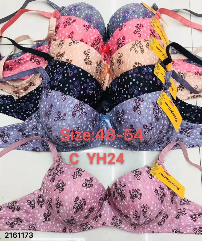 Wholesale Plus Size Floral Print Bra (CYH24) - China lingerie manufacturer & supplier
