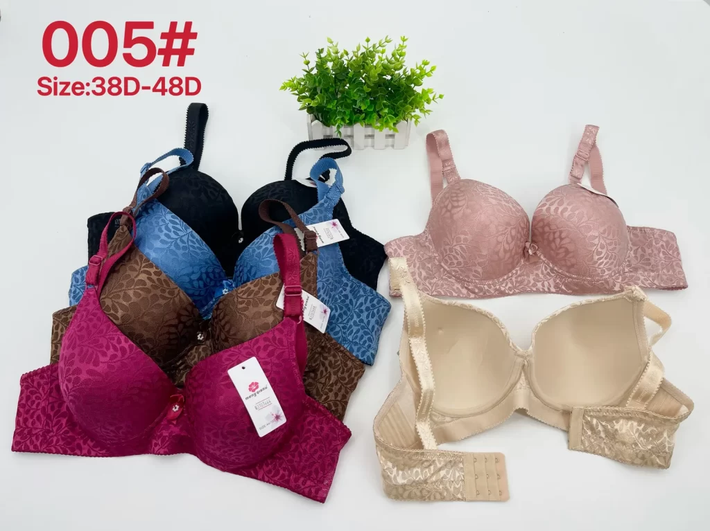 Wholesale Plus Size Jacquard Bra D Cup (005) - China lingerie manufacturer & supplier