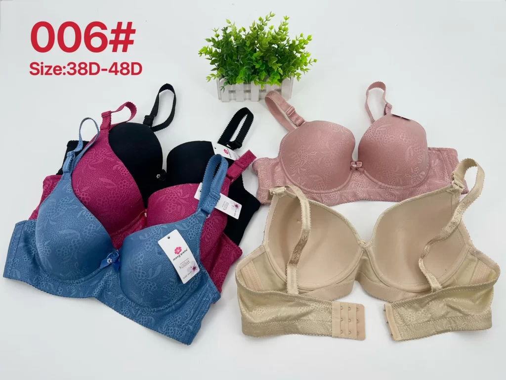 Wholesale Plus Size Jacquard Bra D Cup (006) - China lingerie manufacturer & supplier
