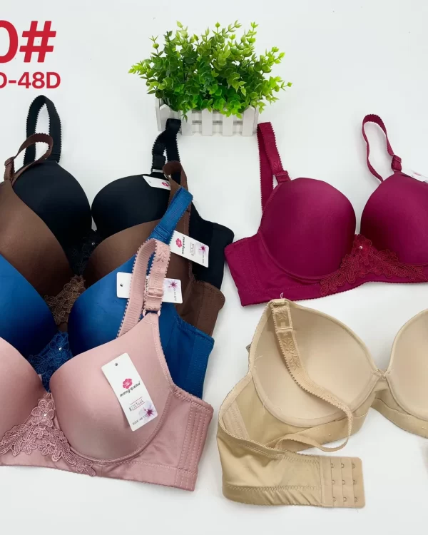 Wholesale Plus Size Lace Trim Bra D Cup (010) - China lingerie manufacturer & supplier