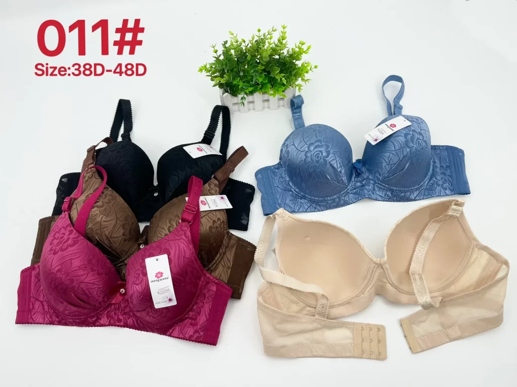 Wholesale Plus Size Jacquard Bra D Cup (011) - China lingerie manufacturer & supplier