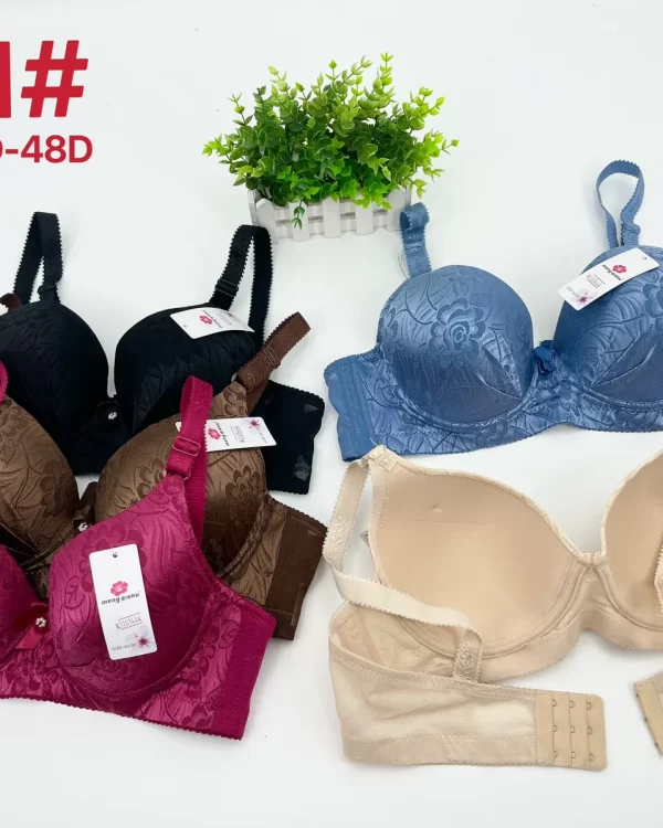 Wholesale Plus Size Jacquard Bra D Cup (011) - China lingerie manufacturer & supplier