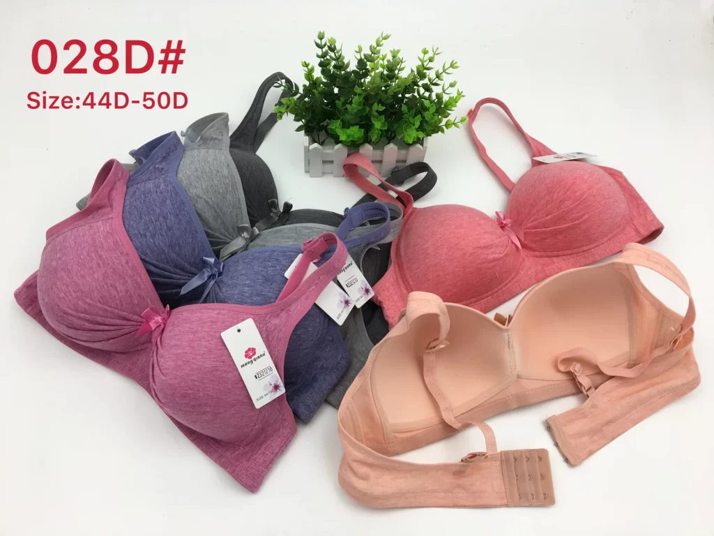 Wholesale Plus Size bra D cup model 028D from factory 232 - China lingerie manufacturer & supplier
