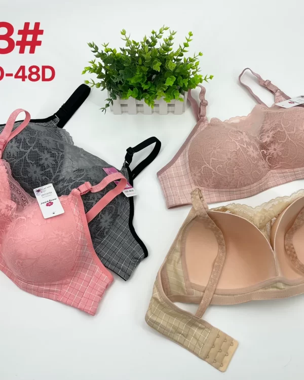 Wholesale Plus Size Bandeau Bra D Cup (1023) - China lingerie manufacturer & supplier