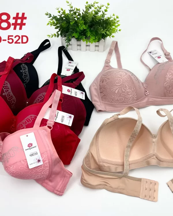 Wholesale Plus Size Lace Trim Bra D Cup (1028) - China lingerie manufacturer & supplier