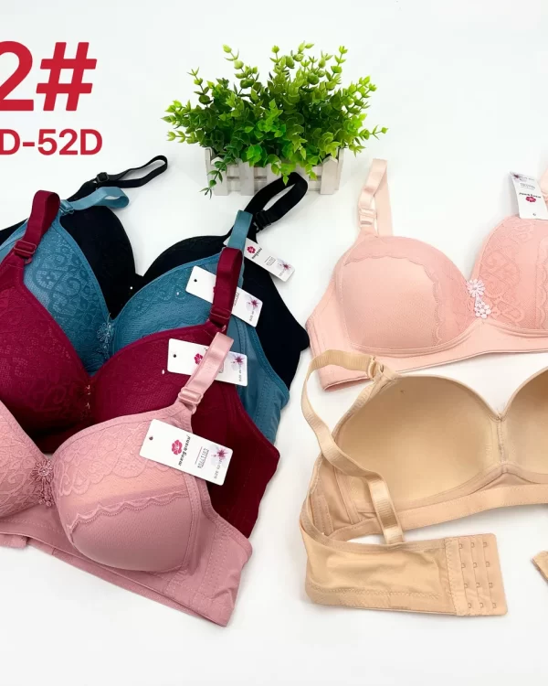 Wholesale Plus Size Lace Trim Bra D Cup (132) - China lingerie manufacturer & supplier