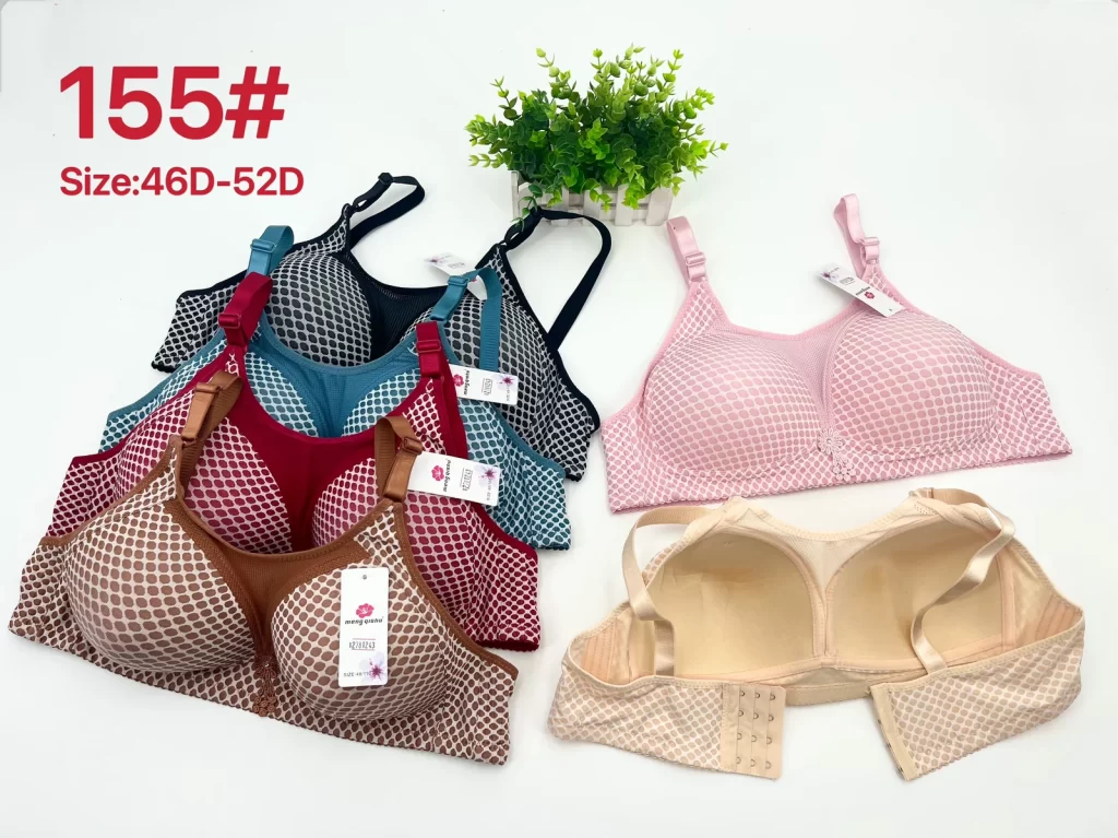 Wholesale Plus Size bra D cup model 155 from factory 278 - China lingerie manufacturer & supplier