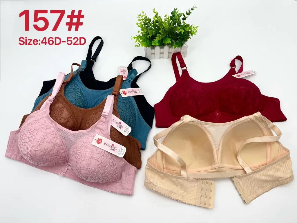 Wholesale Plus Size bra D cup model 157 from factory 278 - China lingerie manufacturer & supplier