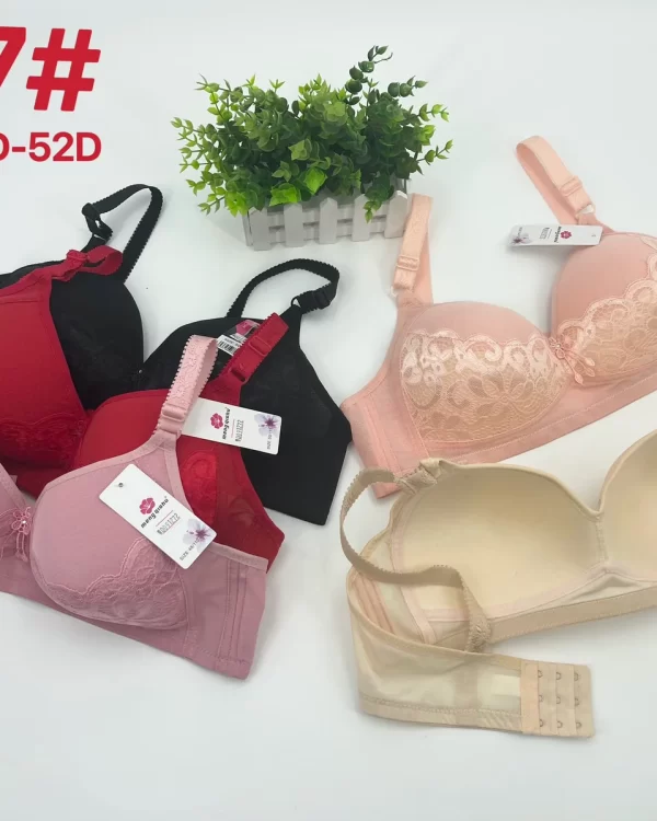 Wholesale Plus Size Lace Trim Bra D Cup (157) - China lingerie manufacturer & supplier
