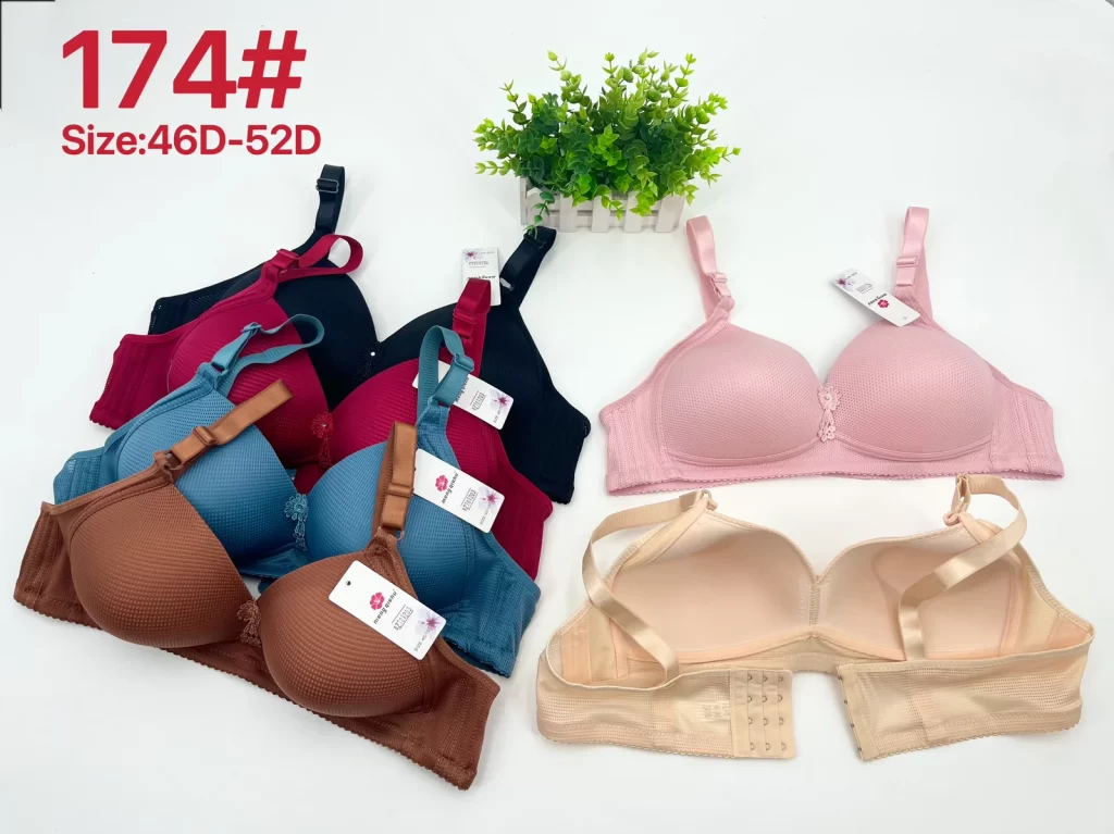 Wholesale Plus Size bra D cup model 174 from factory 278 - China lingerie manufacturer & supplier