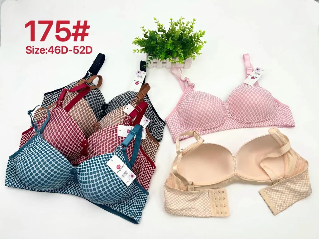 Wholesale Plus Size bra D cup model 175 from factory 278 - China lingerie manufacturer & supplier