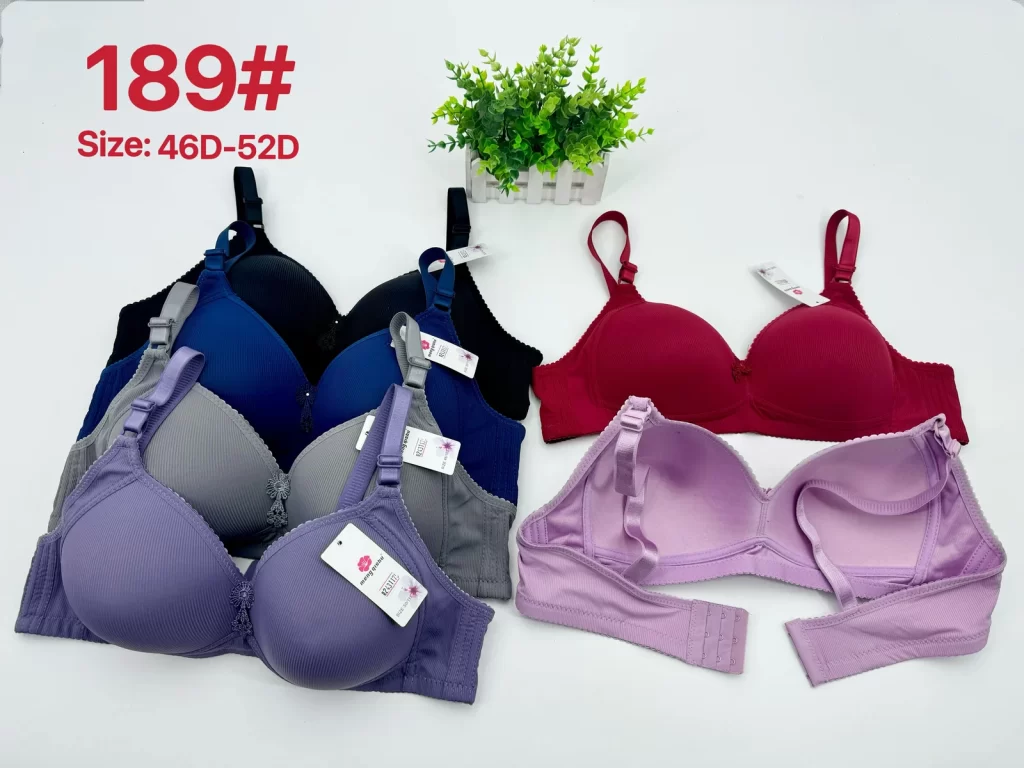 Wholesale Plus Size Lace Trim Bra D Cup (189) - China lingerie manufacturer & supplier