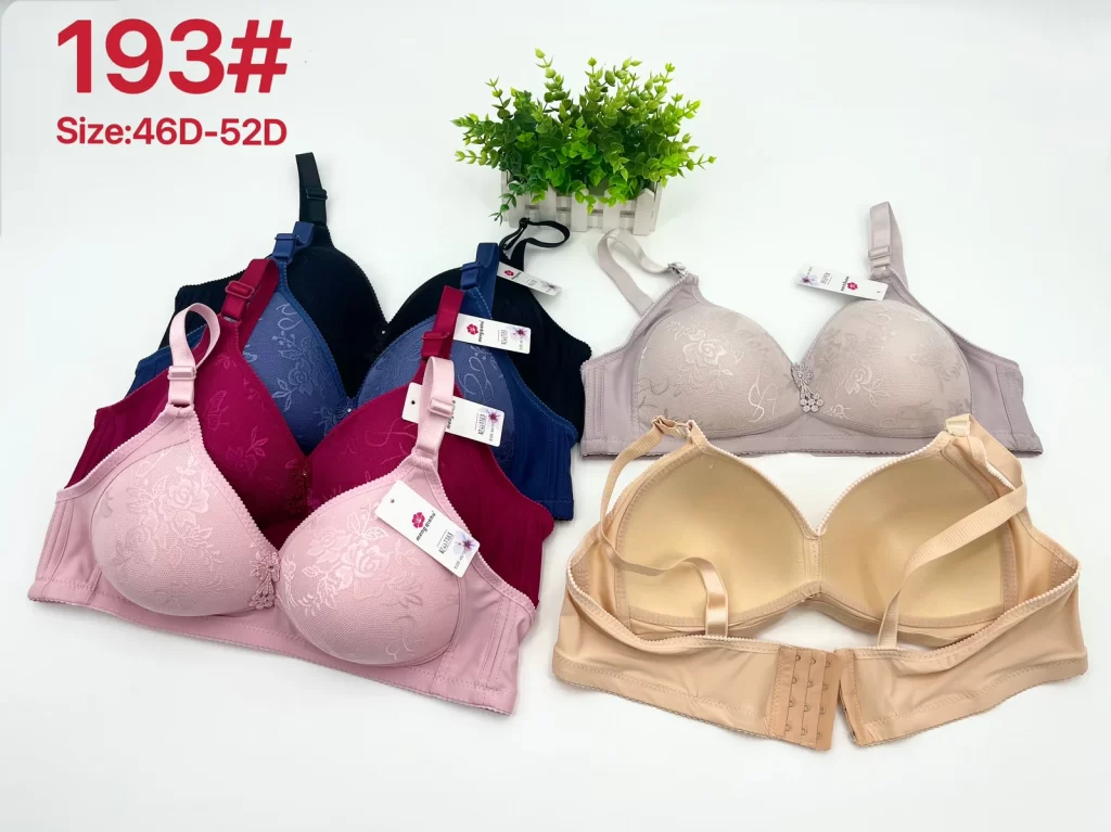 Wholesale Plus Size bra D cup model 193 from factory 246 - China lingerie manufacturer & supplier