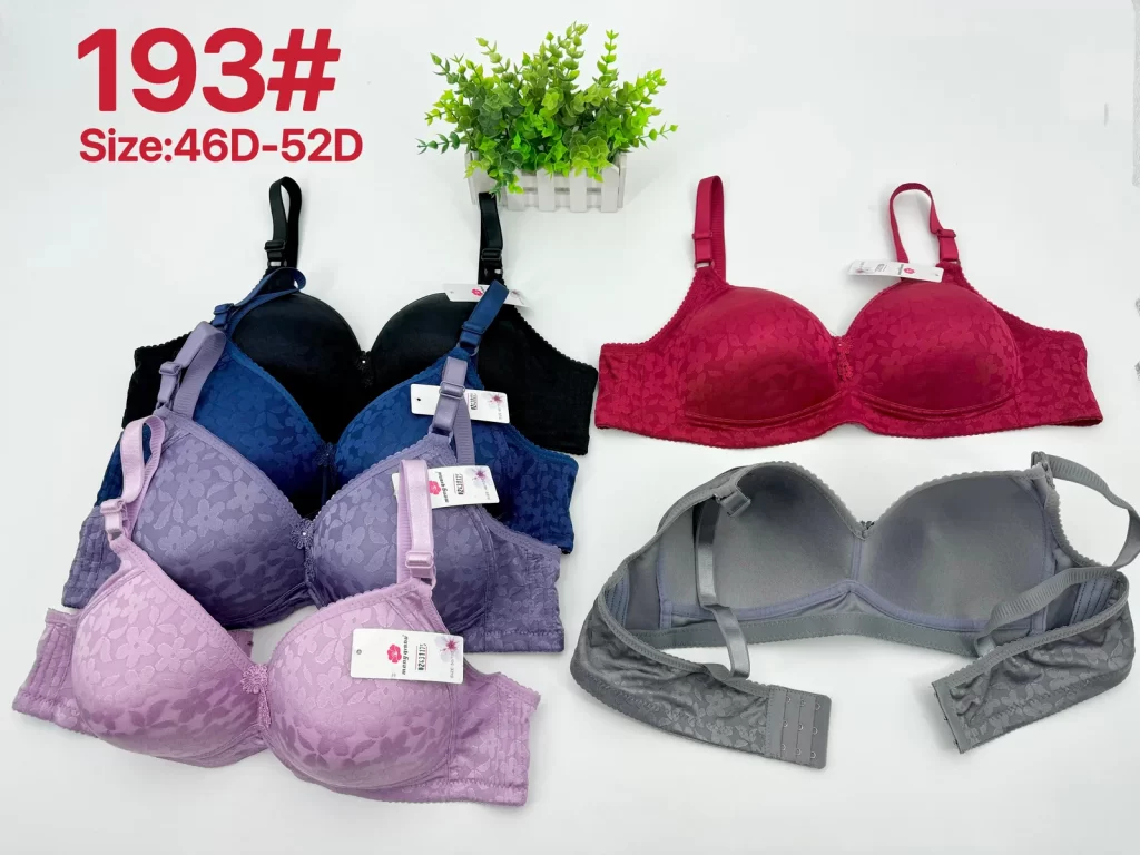 Wholesale Plus Size Lace Trim Bra D Cup (193) - China lingerie manufacturer & supplier