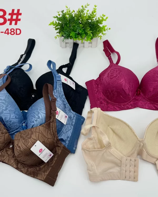 Wholesale Plus Size Jacquard Bra D Cup (208) - China lingerie manufacturer & supplier