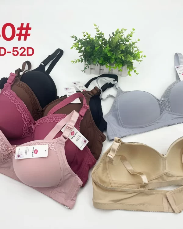 Wholesale Plus Size Lace Trim Bra D Cup (2140) - China lingerie manufacturer & supplier