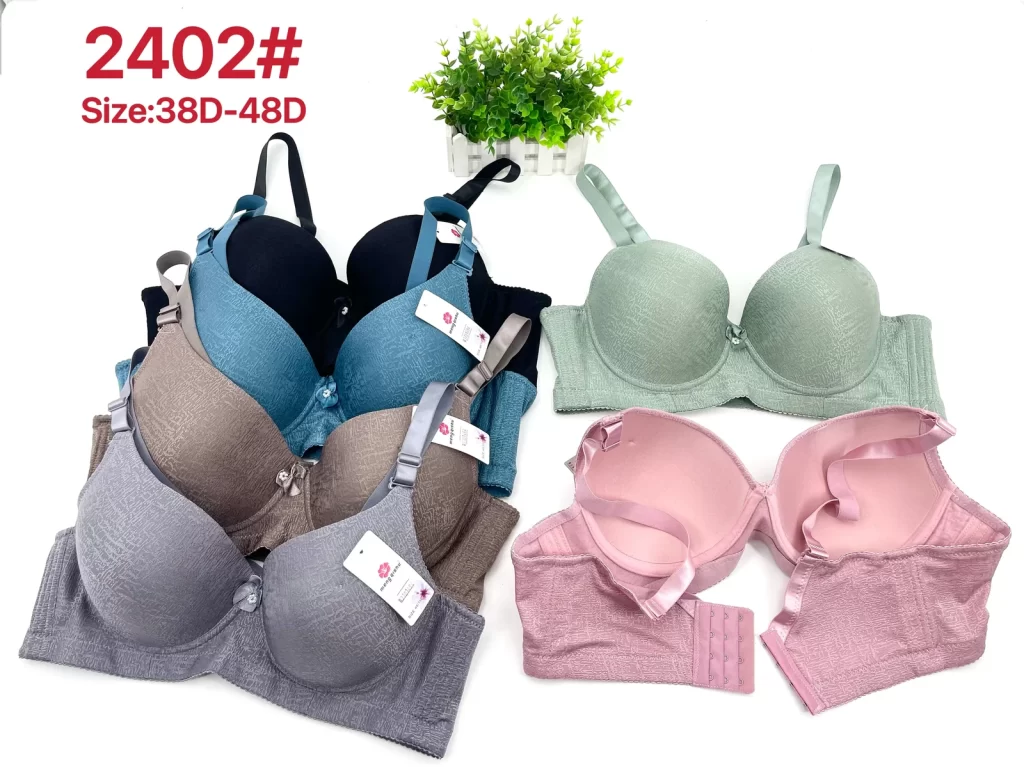 Wholesale Plus Size Jacquard Bra D Cup (2402) - China lingerie manufacturer & supplier