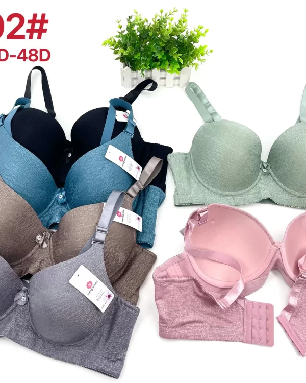 Wholesale Plus Size Jacquard Bra D Cup (2402) - China lingerie manufacturer & supplier