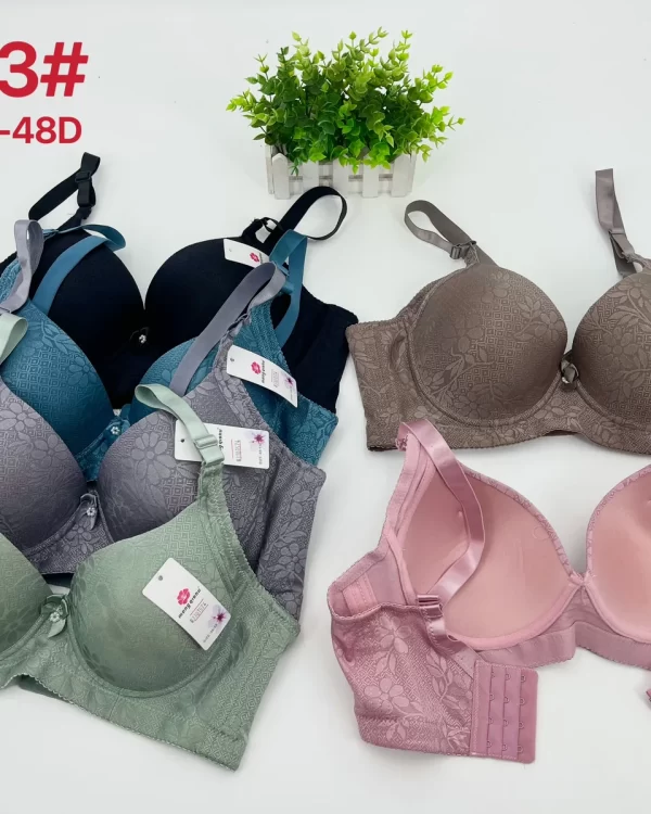 Wholesale Plus Size Jacquard Bra D Cup (2403) - China lingerie manufacturer & supplier