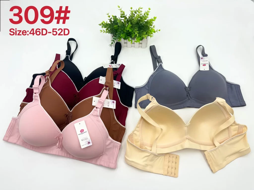 Wholesale Plus Size bra D cup model 309 from factory 197 - China lingerie manufacturer & supplier