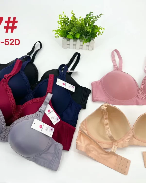 Wholesale Plus Size Lace Trim Bra D Cup (317) - China lingerie manufacturer & supplier