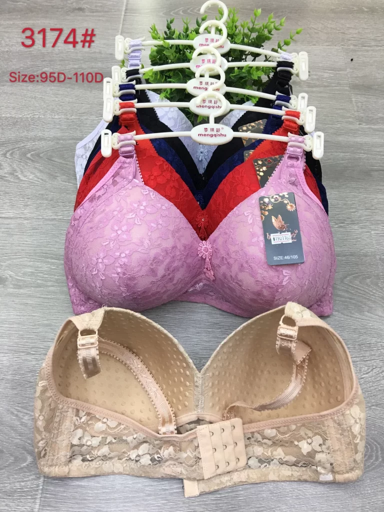 Wholesale Plus Size bra D cup model 3174 from factory 190 - China lingerie manufacturer & supplier