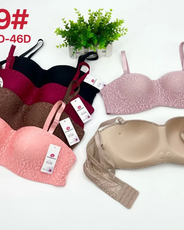 Wholesale Plus Size Lace Trim Bra D Cup (329) - China lingerie manufacturer & supplier