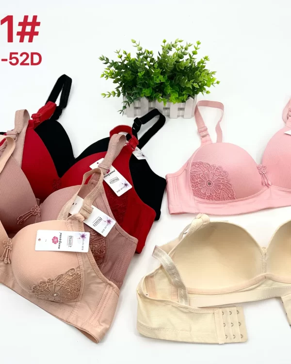 Wholesale Plus Size Lace Trim Bra D Cup (3301) - China lingerie manufacturer & supplier