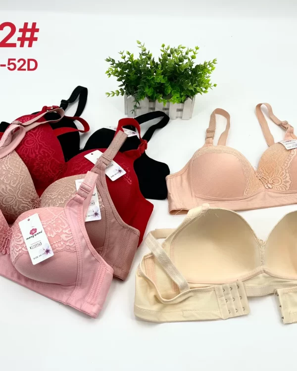 Wholesale Plus Size Lace Trim Bra D Cup (3302) - China lingerie manufacturer & supplier