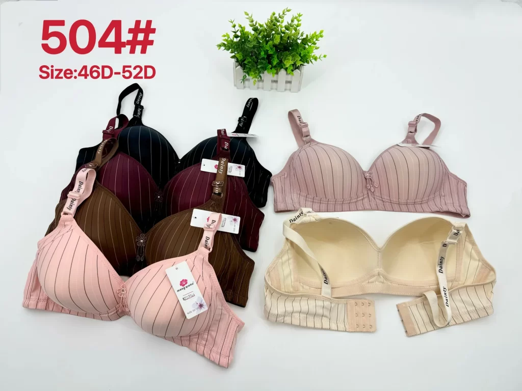 Wholesale Plus Size bra D cup model 504 from factory 233 - China lingerie manufacturer & supplier