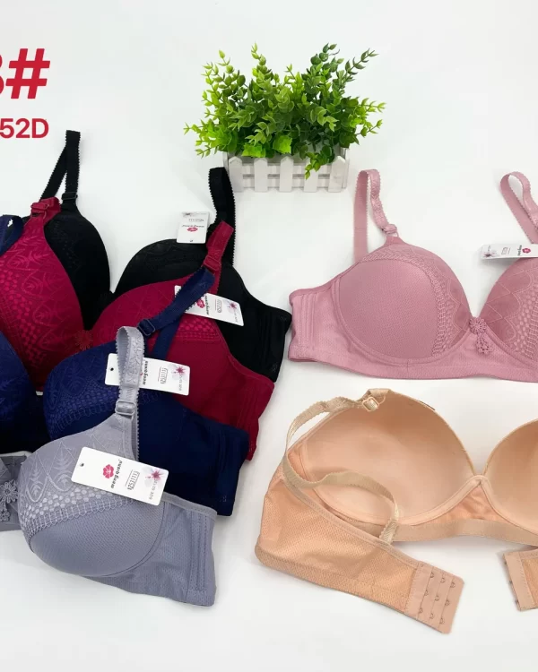 Wholesale Plus Size Jacquard Bra D Cup (528) - China lingerie manufacturer & supplier