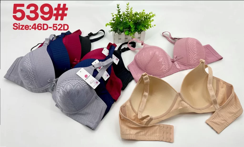 Wholesale Plus Size Polka Dot Bra D Cup (539) - China lingerie manufacturer & supplier
