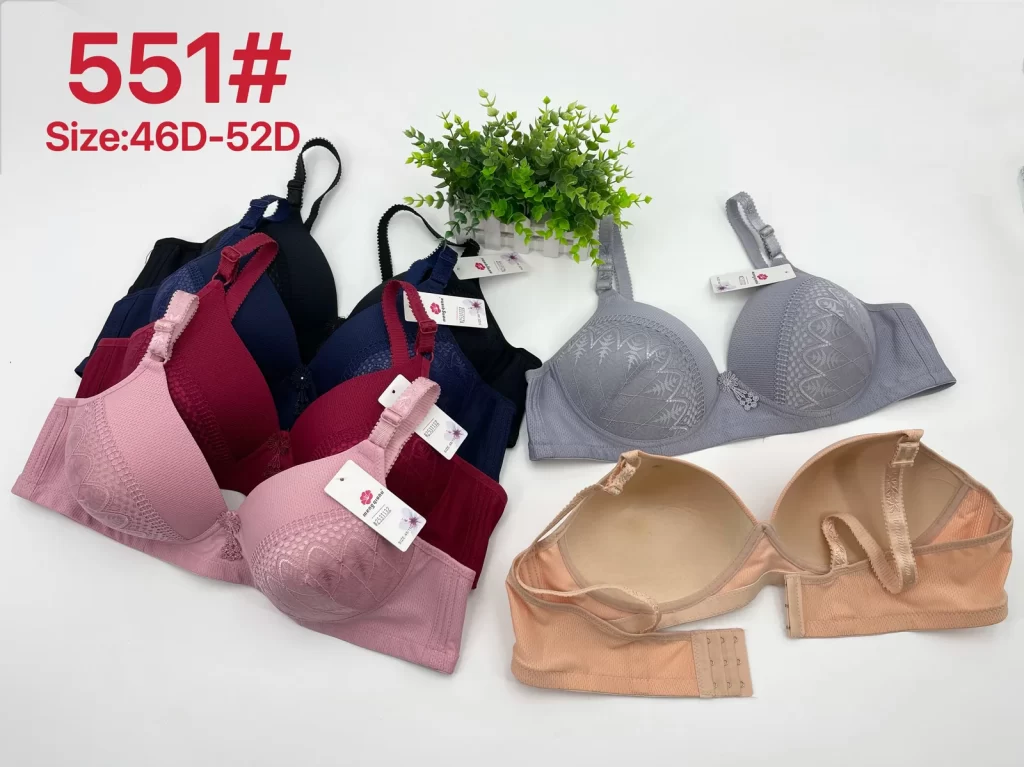 Wholesale Plus Size bra D cup model 551 from factory 253 - China lingerie manufacturer & supplier