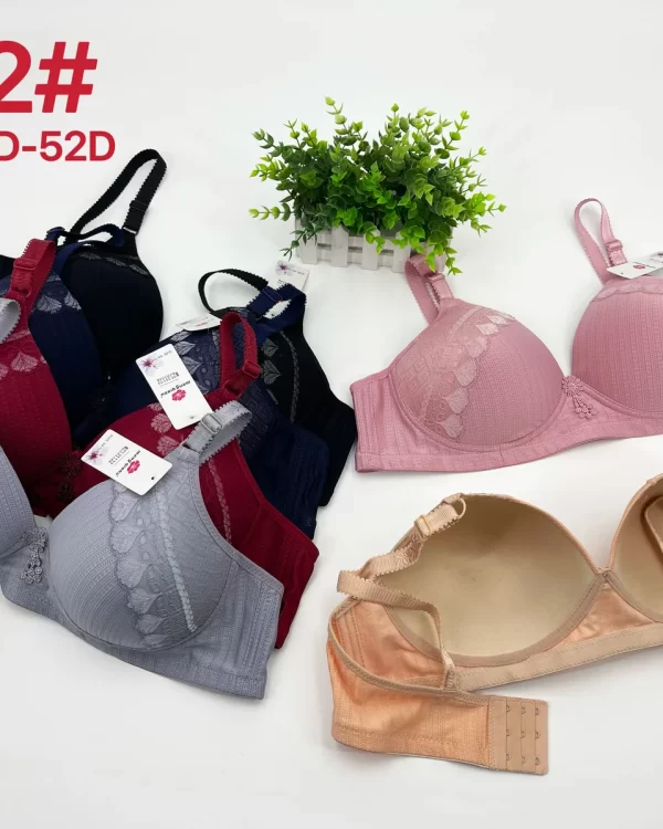 Wholesale Plus Size Lace Trim Bra D Cup (552) - China lingerie manufacturer & supplier