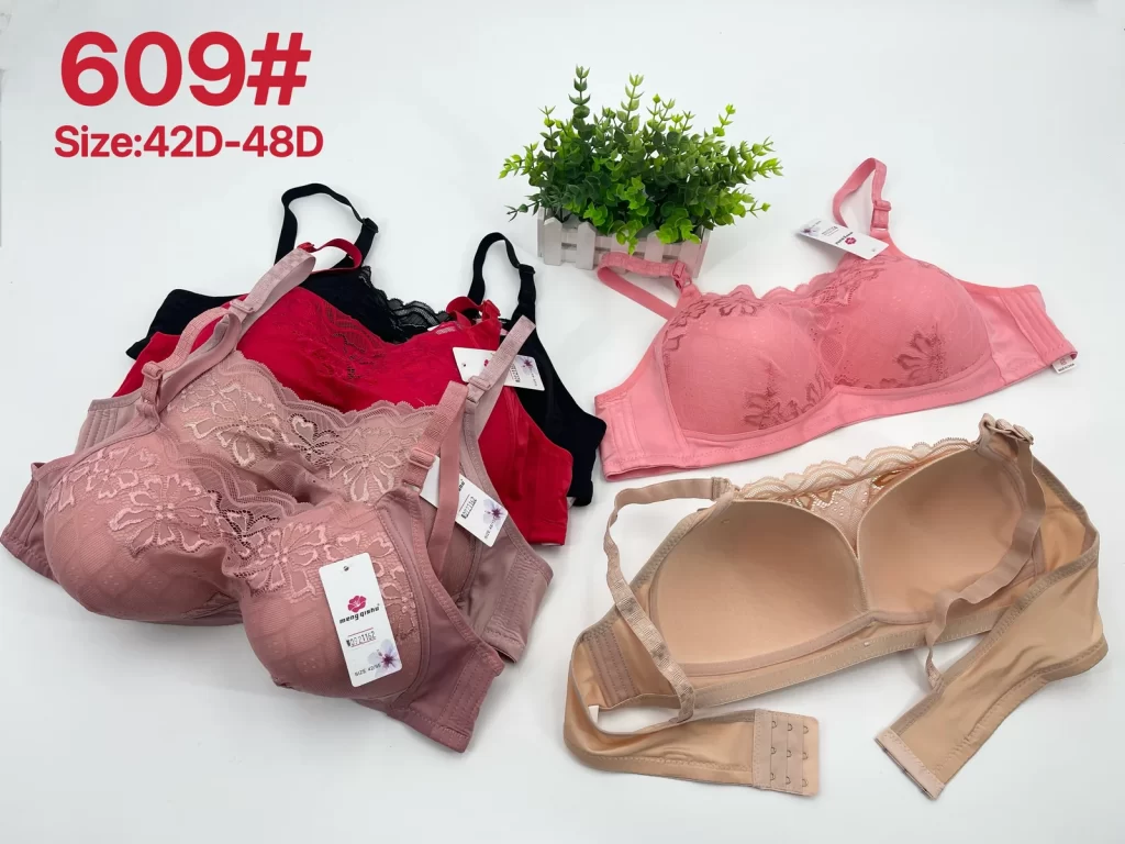 Wholesale Plus Size Bandeau Bra D Cup (609) - China lingerie manufacturer & supplier