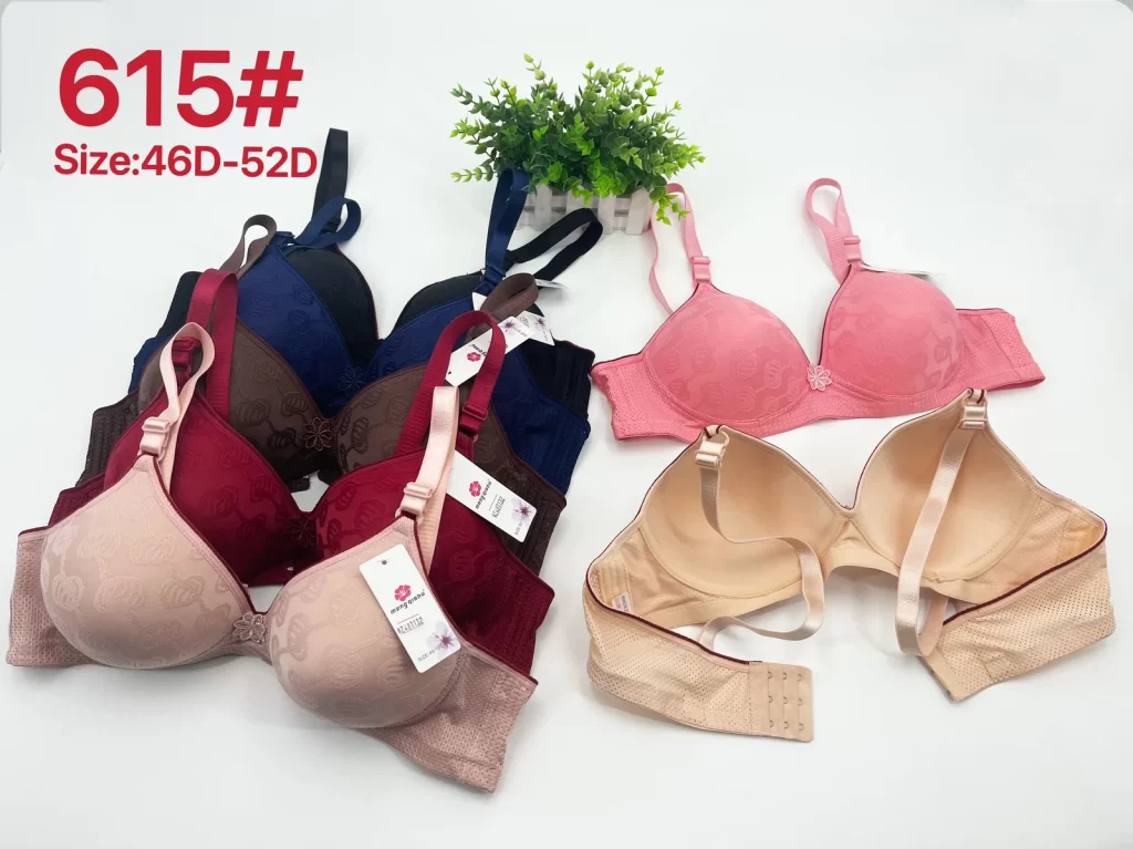 Wholesale Plus Size Jacquard Bra D Cup (615) - China lingerie manufacturer & supplier