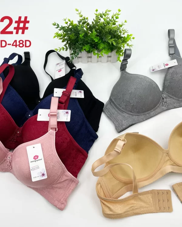 Wholesale Plus Size Lace Trim Bra D Cup (662) - China lingerie manufacturer & supplier