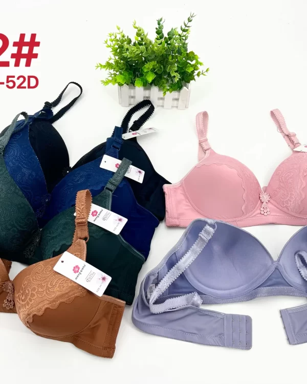 Wholesale Plus Size Lace Trim Bra D Cup (702) - China lingerie manufacturer & supplier