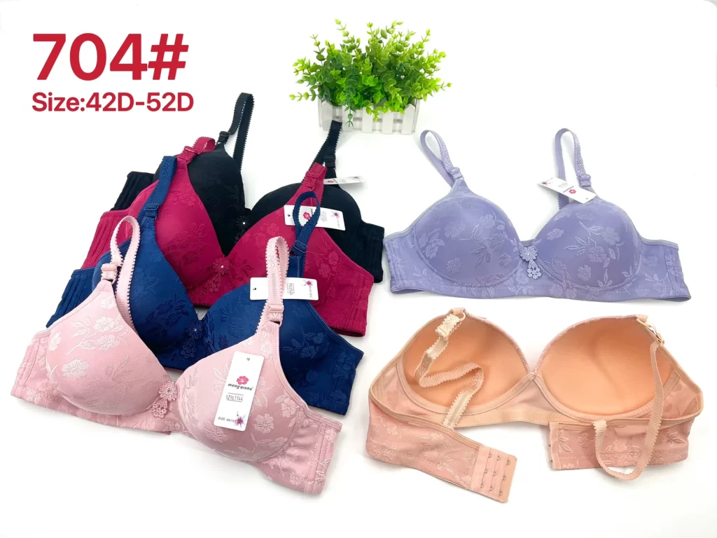 Wholesale Plus Size Jacquard Bra D Cup (704) - China lingerie manufacturer & supplier