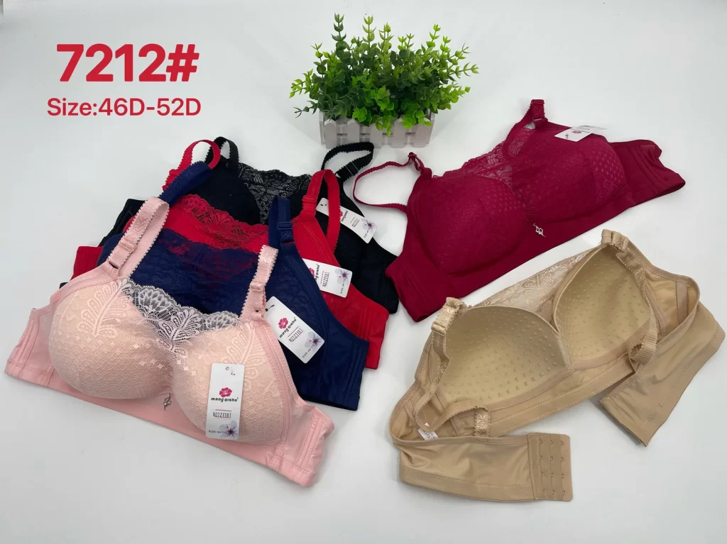 Wholesale Plus Size bra D cup model 7212 from factory 072 - China lingerie manufacturer & supplier