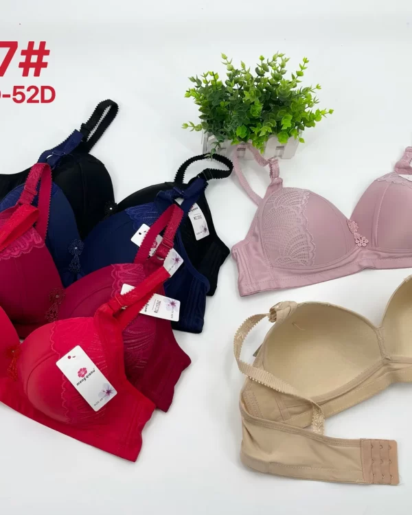 Wholesale Plus Size Lace Trim Bra D Cup (7217) - China lingerie manufacturer & supplier