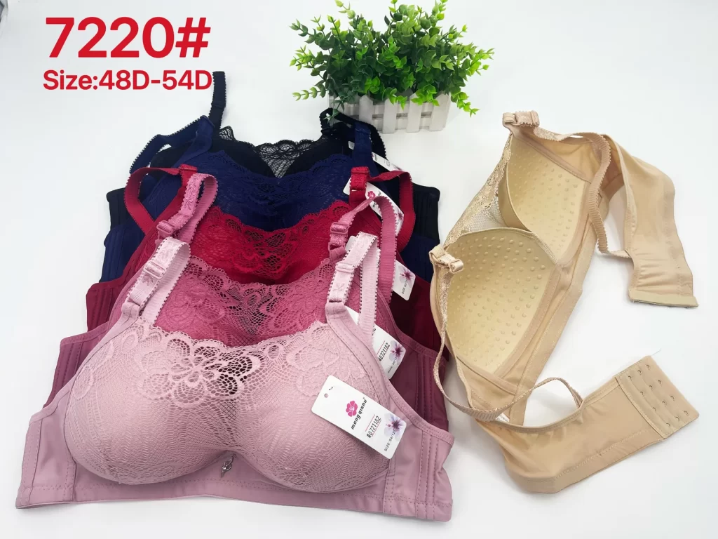 Wholesale Plus Size bra D cup model 7220 from factory 072 - China lingerie manufacturer & supplier